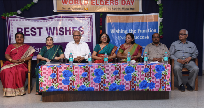 ಹಿರಿಯ ನಾಗರಿಕರ ಸಂಘ ವತಿಯಿಂದ ವಿಶ್ವ ಹಿರಿಯ ನಾಗರಿಕ ದಿನಾಚರಣೆ