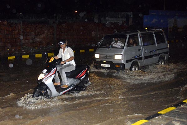 ಭಾರೀ ಮಳೆಗೆ ಮೈಸೂರು ನಗರ ತತ್ತರ