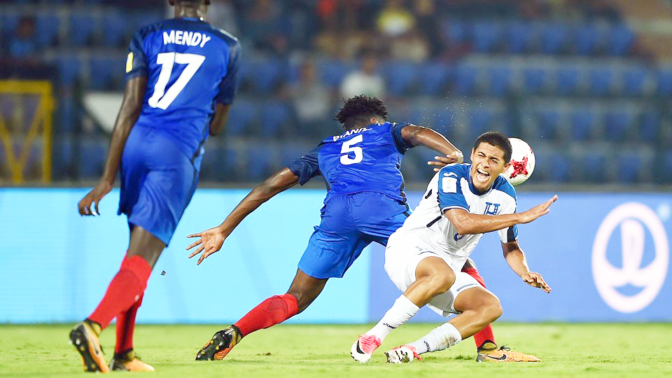 ಫ್ರಾನ್ಸ್ ಗೆ ಹ್ಯಾಟ್ರಿಕ್ ಜಯ, ನಾಕೌಟ್ ನಲ್ಲಿ ಸ್ಪೇನ್ ಸವಾಲು