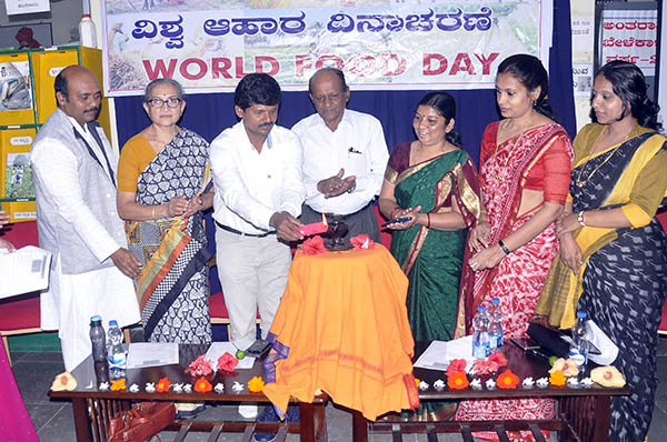 ದಾವಣಗೆರೆ :ವಿಶ್ವ ಆಹಾರ ದಿನಾಚರಣೆ