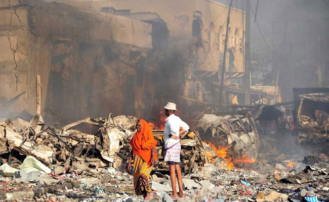 ಸೊಮಾಲಿಯ ಟ್ರಕ್ ಬಾಂಬ್ ದಾಳಿ: 300 ದಾಟಿದ ಮೃತರ ಸಂಖ್ಯೆ