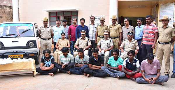 ರೌಡಿ ಶೀಟರ್ ಬುಳ್ಳ ನಾಗನ ಹತ್ಯೆಗೆ ಯತ್ನ: ಏಳು ಸುಪಾರಿ ಕಿಲ್ಲರ್‍ಗಳ ಬಂಧನ