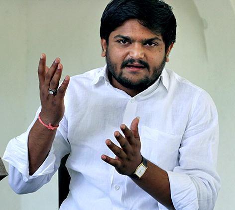 ಕಾಂಗ್ರೆಸ್ ನ ಬಿಜೆಪಿ ವಿರೋಧಿ ರಂಗಕ್ಕೆ ಹಾರ್ದಿಕ್ ಪಟೇಲ್ ಬೆಂಬಲ