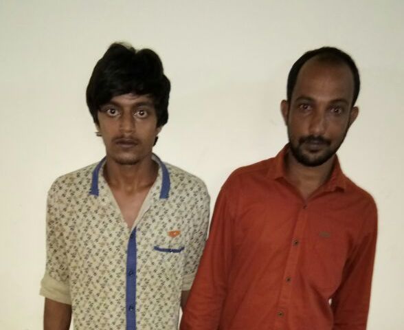 ಗಾಂಜಾ ಸಾಗಾಟ ಆರೋಪ: ಇಬ್ಬರ ಬಂಧನ