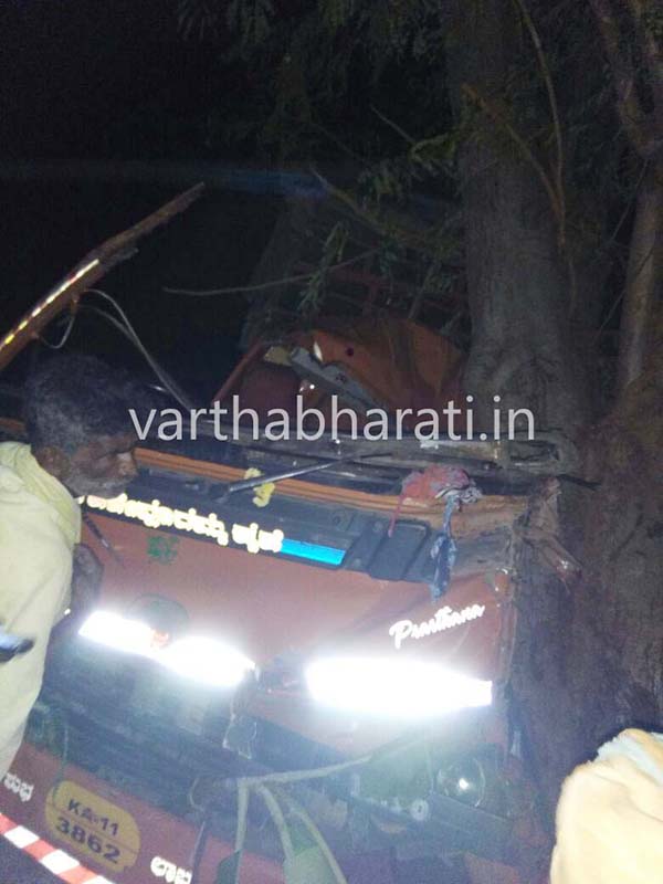 ಮರಕ್ಕೆ ಮದುವೆ ದಿಬ್ಬಣದ ಕ್ಯಾಂಟರ್ ಢಿಕ್ಕಿ: 8 ಮಂದಿ ಮೃತ್ಯು, 20 ಮಂದಿ ಗಾಯ