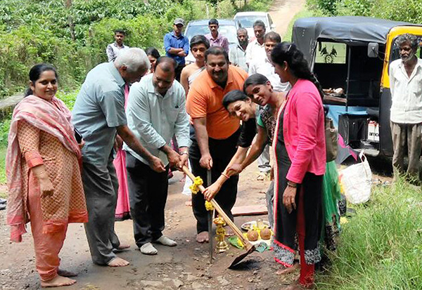 ಸುಂಟಿಕೊಪ್ಪ : ವಿವಿಧ ಕಾಮಗಾರಿಗಳಿಗೆ ಚಾಲನೆ