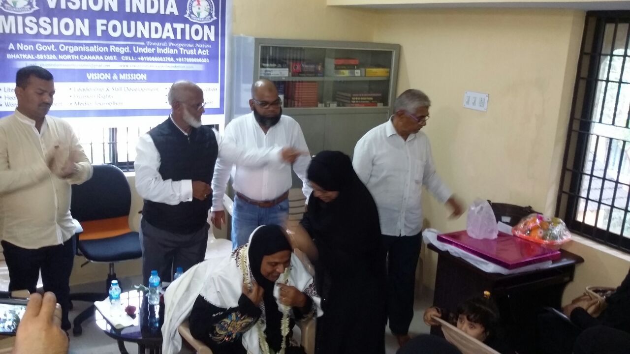 ರಾಜ್ಯಮಟ್ಟದ ಉತ್ತಮ ಶಿಕ್ಷಕಿ ಪ್ರಶಸ್ತಿ ವಿಜೇತೆ ನೂರ್ ಜಹಾಂ ರಿಗೆ ಸನ್ಮಾನ