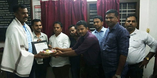 ಮೂಲರಪಟ್ಣ ಗ್ರಾಮಸ್ಥರಿಂದ ಬಂಟ್ವಾಳ ಗ್ರಾಮಾಂತರ ಪೊಲೀಸರಿಗೆ ಸನ್ಮಾನ