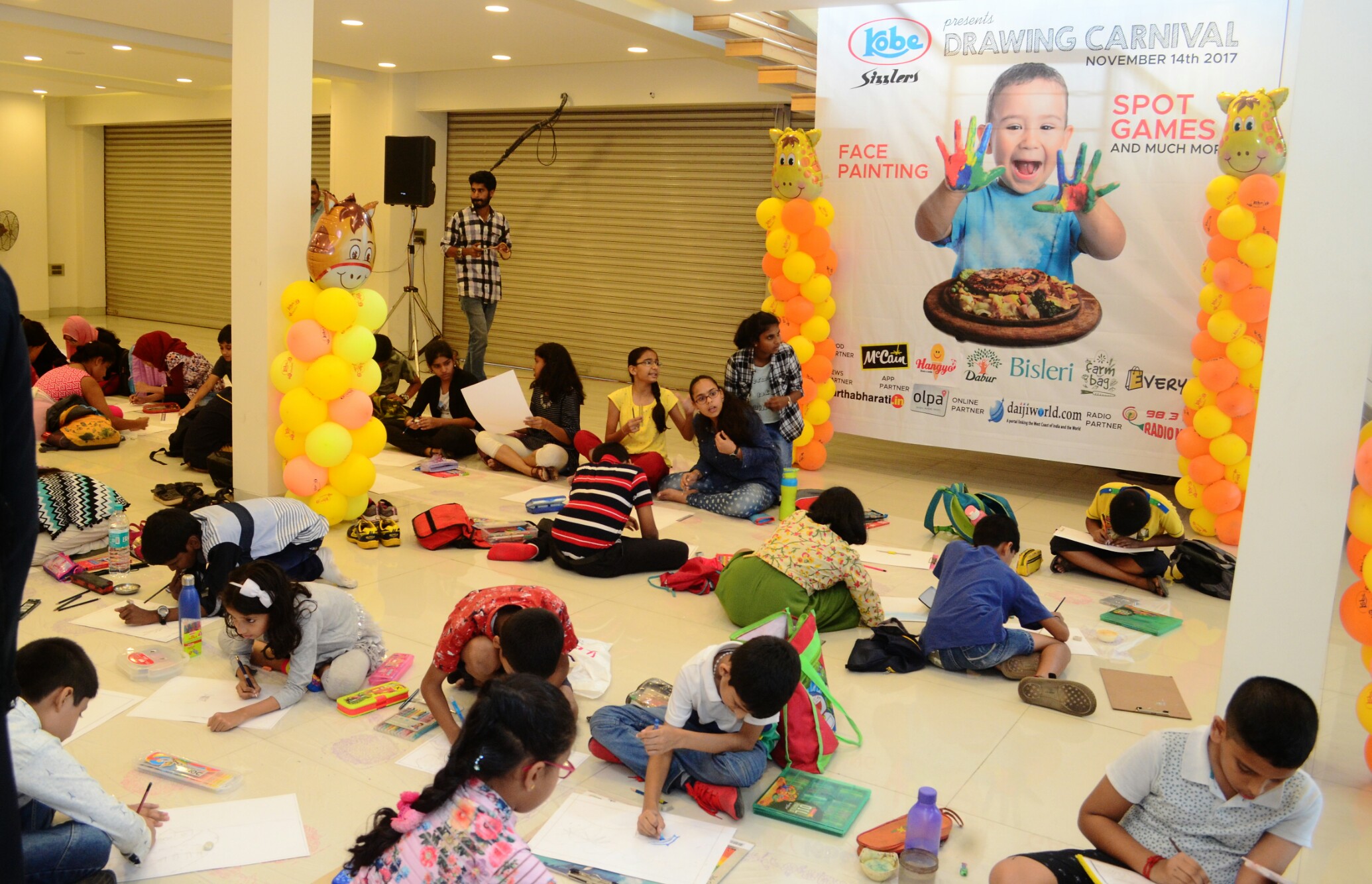 ಕೋಬೆ ಸಿಝ್ಲರ್ಸ್ ಚಿತ್ರಕಲಾ ಸ್ಪರ್ಧೆ: ನೂರಕ್ಕೂ ಅಧಿಕ ಮಕ್ಕಳು ಭಾಗಿ