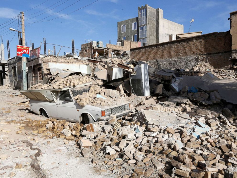 ಇರಾನ್ ಭೂಕಂಪ: 38 ಸಾವಿರ ಕೋಟಿ ನಷ್ಟ