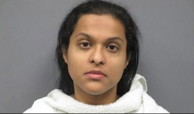 ಅಮೆರಿಕದಲ್ಲಿ ಮೃತಪಟ್ಟ ಶೆರಿನ್ ಮ್ಯಾಥ್ಯೂಸ್ ಳ  ದತ್ತು ತಾಯಿಯ ಬಂಧನ