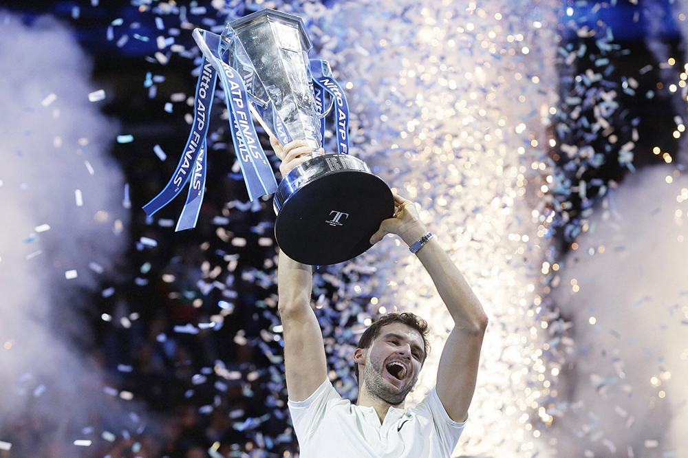 ಡಿಮಿಟ್ರೊವ್‌ಗೆ ಎಟಿಪಿ ಫೈನಲ್ಸ್ ಟ್ರೋಫಿ