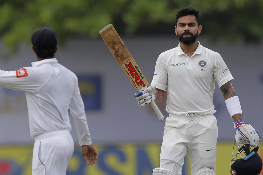 ಶ್ರೀಲಂಕಾ ವಿರುದ್ಧದ ಟೆಸ್ಟ್‌: ಕೊಹ್ಲಿ ದ್ವಿಶತಕದ ಸಾಧನೆ