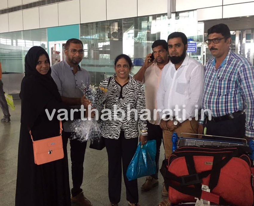 ಸೌದಿಯಲ್ಲಿ ಸಂಕಷ್ಟದಲ್ಲಿದ್ದ ಮಂಗಳೂರಿನ ವಿಜಯಾ ಕೊನೆಗೂ ತವರಿಗೆ