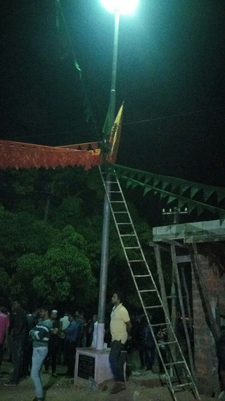 ಕಾಟಿಪಳ್ಳ: ಬಂಟಿಂಗ್ಸ್ ವಿವಾದ; ಮಾತಿನ ಚಕಮಕಿ