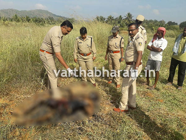 ಅರೆಬೆಂದ ಅಪರಿಚಿತ ವ್ಯಕ್ತಿಯ ಶವ ಪತ್ತೆ