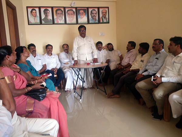 ಬೆಳ್ತಂಗಡಿ ಗ್ರಾಮೀಣ ಬ್ಲಾಕ್ ಕಾಂಗ್ರೆಸ್ ಕಚೇರಿಗೆ ವೀಕ್ಷಕರ ಭೇಟಿ