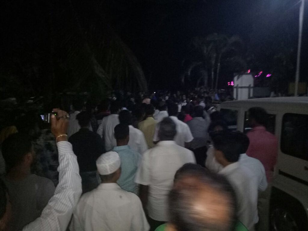 ಕಾಪು ಎಸ್ ಐ ವಿರುದ್ಧ ಠಾಣೆಗೆ ಮುತ್ತಿಗೆ