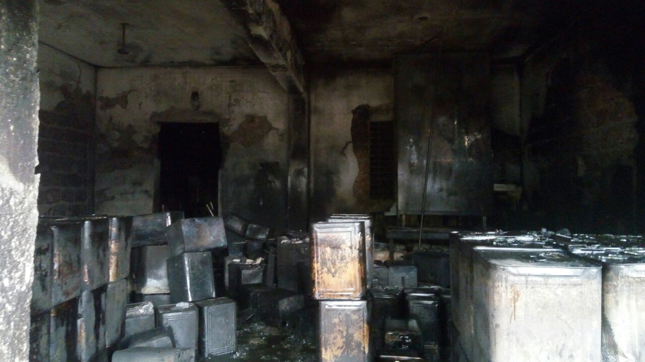 ಕಲ್ಲಡ್ಕ: ಗೋದಾಮಿಗೆ ಬೆಂಕಿ; ಅಪಾರ ನಷ್ಟ