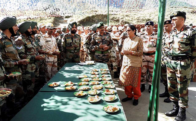 ಅರುಣಾಚಲ ಪ್ರದೇಶಕ್ಕೆ ರಕ್ಷಣಾ ಸಚಿವೆ ಭೇಟಿ: ಚೀನಾ ಆಕ್ಷೇಪಕ್ಕೆ ಸೇನೆ ಸವಾಲು