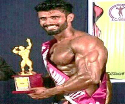 ದೇಹದಾರ್ಢ್ಯ ಸ್ವರ್ಧೆಯಲ್ಲಿ ಪ್ರಶಸ್ತಿ