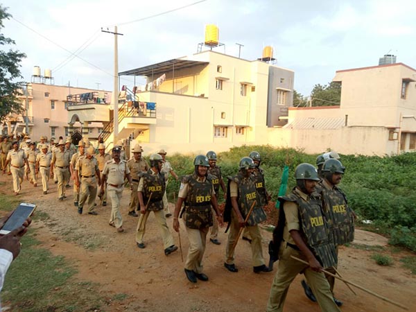 ಟಿಪ್ಪು ಜಯಂತಿ: ಚಾಮರಾಜನಗರದಲ್ಲಿ ಬಿಗಿ ಪೊಲೀಸ್ ಬಂದೂಬಸ್ತ್