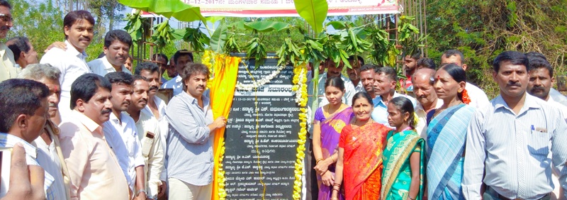 ಸೊರಬ : ವಿವಿಧ ಕಾಮಗಾರಿಗಳಿಗೆ ಚಾಲನೆ