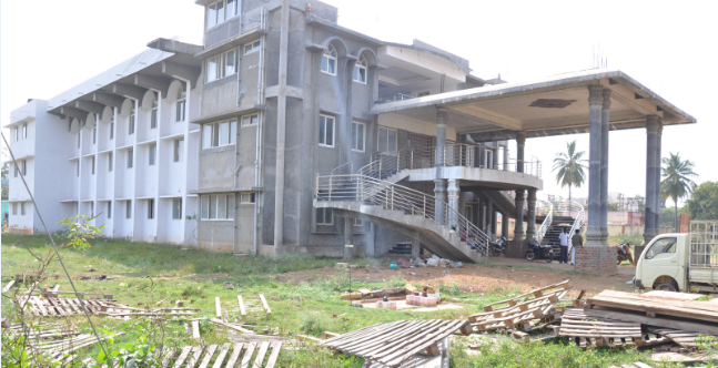 ಕಾಮಗಾರಿ ಪೂರ್ಣಗೊಳ್ಳದೇ ಅಂಬೇಡ್ಕರ್ ಭವನ ಉದ್ಘಾಟನೆಗೆ ಅವಕಾಶ ಇಲ್ಲ: ನಟರಾಜು