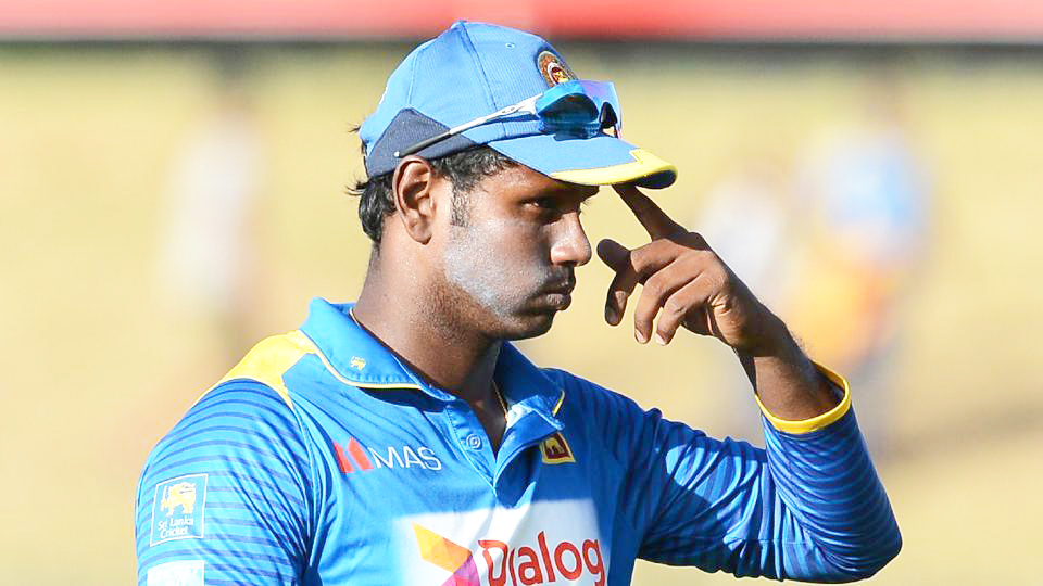 ಭಾರತ ವಿರುದ್ಧ ಮೂರನೇ ಪಂದ್ಯಕ್ಕೆ ಮ್ಯಾಥ್ಯೂಸ್ ಫಿಟ್