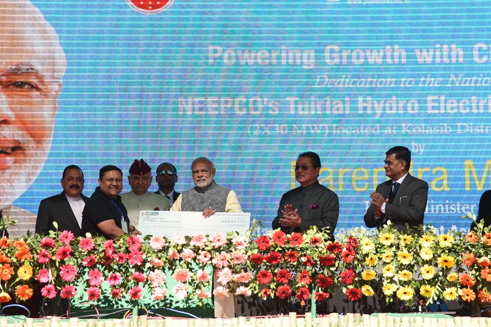 ಟುಯಿರಿಯಲ್ ಜಲವಿದ್ಯುತ್ ಯೋಜನೆ ಉದ್ಘಾಟಿಸಿದ ಪ್ರಧಾನಿ