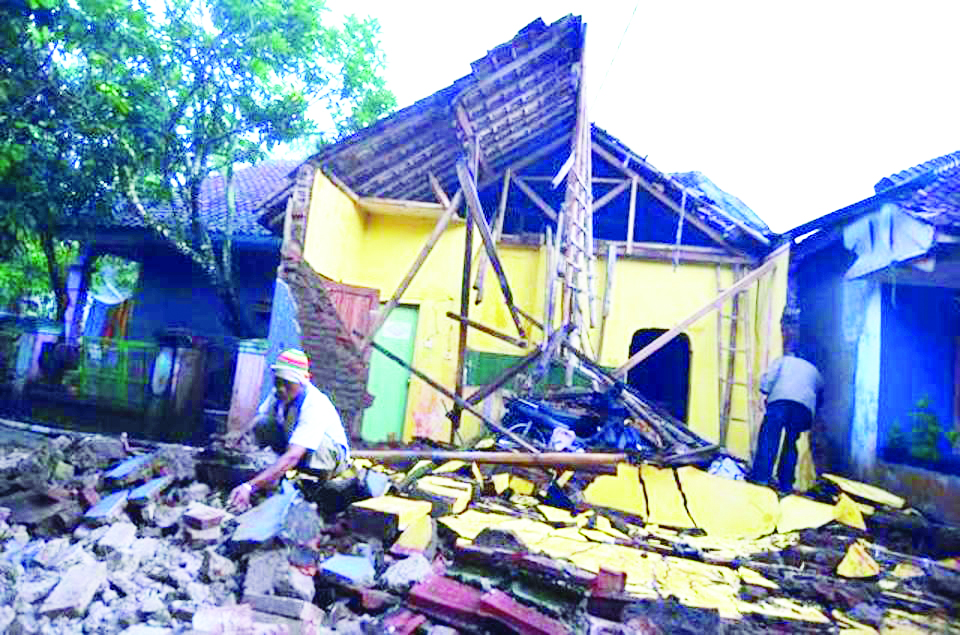 ಜಾವಾ ದ್ವೀಪದಲ್ಲಿ ಪ್ರಬಲ ಭೂಕಂಪ