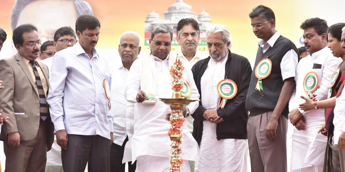 ಕೋಮು ಶಕ್ತಿಗಳಿಗೆ ಕಡಿವಾಣ ಹಾಕಲು ಕಾಂಗ್ರೆಸ್‌ಗೆ ಮತ ನೀಡಿ : ಸಿದ್ದರಾಮಯ್ಯ