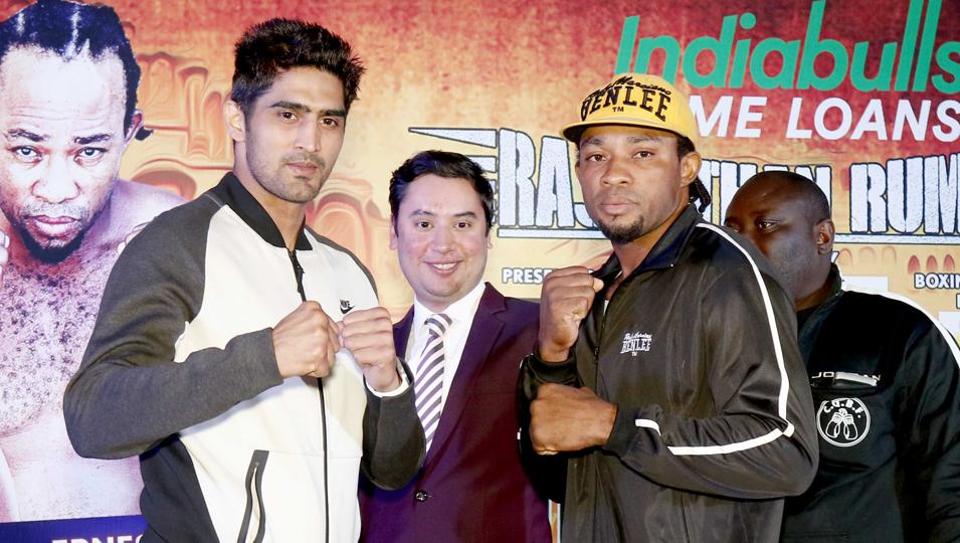 ‘ರಾಜಸ್ಥಾನ ರಂಬಲ್’ನಲ್ಲಿ ವಿಜೇಂದರ್‌ಗೆ ಸತತ 10ನೇ ಜಯ