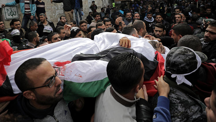 ಇಸ್ರೇಲ್ ಸೈನಿಕರ ಗುಂಡಿಗೆ 2 ಫೆಲೆಸ್ತೀನೀಯರು ಬಲಿ: 60 ಮಂದಿಗೆ ಗಾಯ