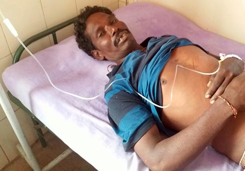 ಕಾಡಾನೆ ದಾಳಿ: ರೈತನಿಗೆ ಗಾಯ