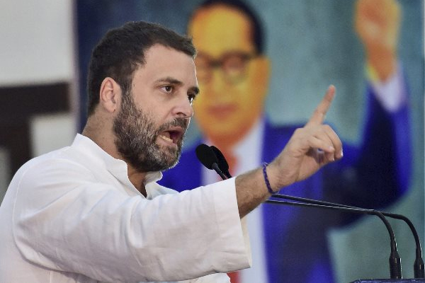 ಬಿಜೆಪಿಯಿಂದ ಸಂವಿಧಾನದ ಮೇಲೆ ದಾಳಿ: ರಾಹುಲ್ ಗಾಂಧಿ