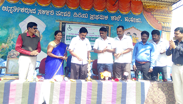 ಹನೂರು : ವಿಶ್ವ  ವಿಕಲಚೇತನರ ದಿನಾಚರಣೆ