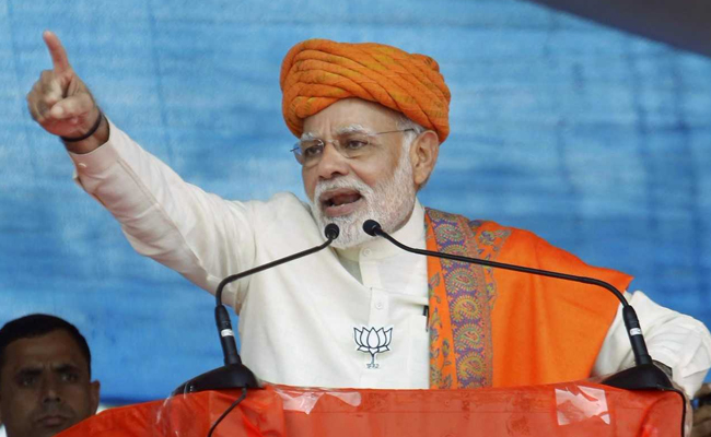 ರಾಮ ಮಂದಿರ ವಿವಾದಕ್ಕೂ 2019ರ ಚುನಾವಣೆಗೂ ತಳುಕು ಹಾಕುತ್ತಿರುವುದೇಕೆ?: ಕಾಂಗ್ರೆಸ್‌ಗೆ ಮೋದಿ ತರಾಟೆ