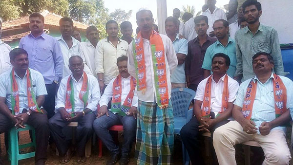 ಉದ್ರಿ ಕ್ಷೇತ್ರದ ತಾ.ಪಂ ಸದಸ್ಯ ಬಂಗಾರಪ್ಪ ಗೌಡ ಬಿಜೆಪಿಗೆ ಸೇರ್ಪಡೆ