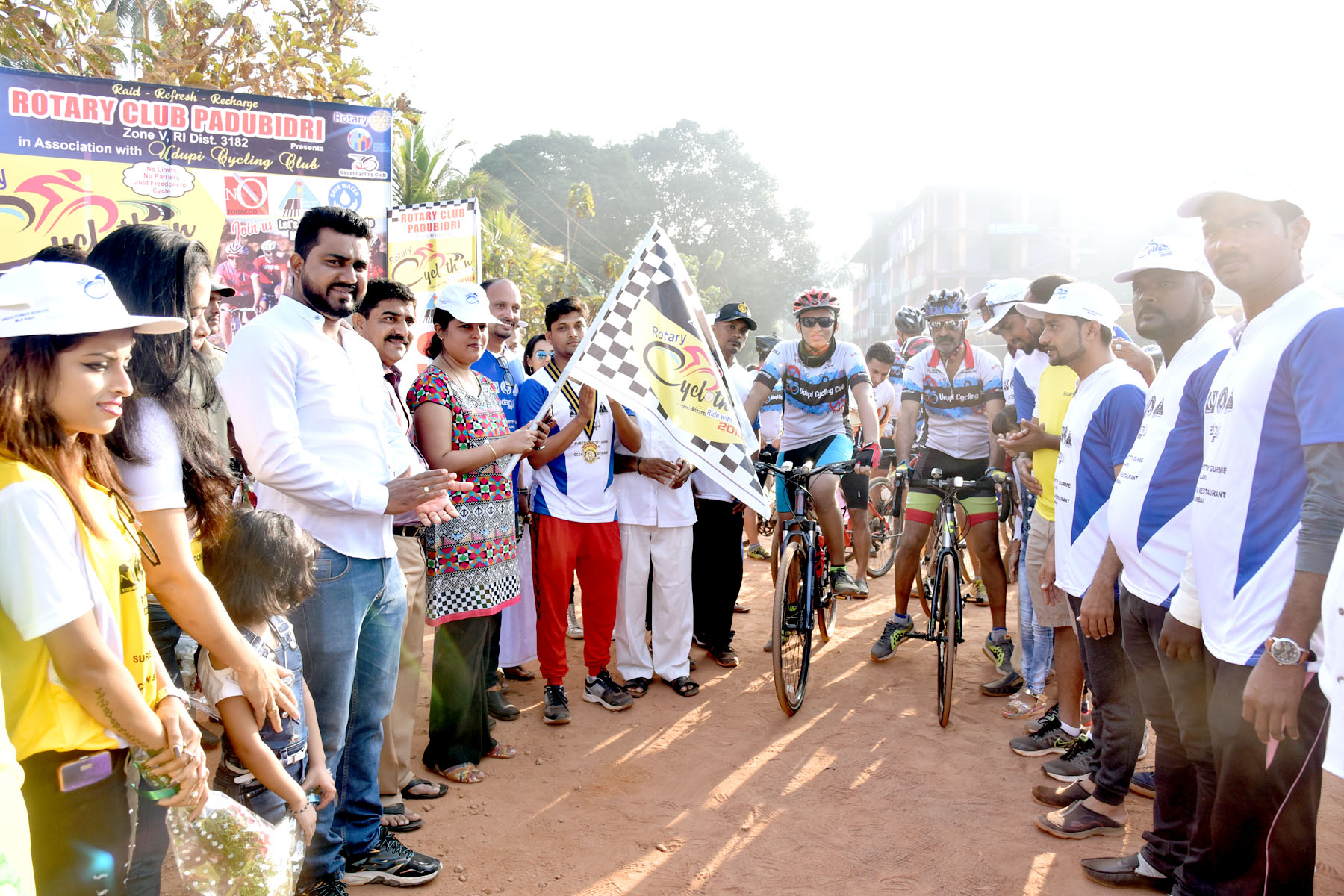 ಕಾಪು - ಹೆಜಮಾಡಿ: ರೋಟರಿ ಸೈಕ್ಲಥೋನ್ ಸೈಕಲ್ ಜಾಥಾ