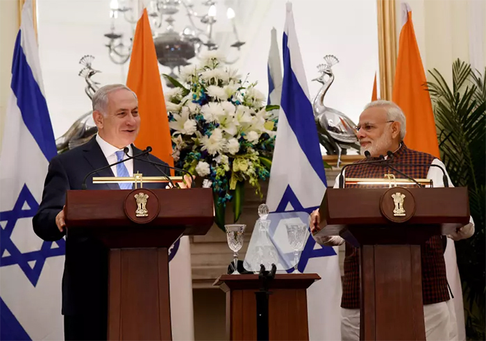 ಮೋದಿ ಕ್ರಾಂತಿಪುರುಷ : ನೆತನ್ಯಾಹು ಶ್ಲಾಘನೆ