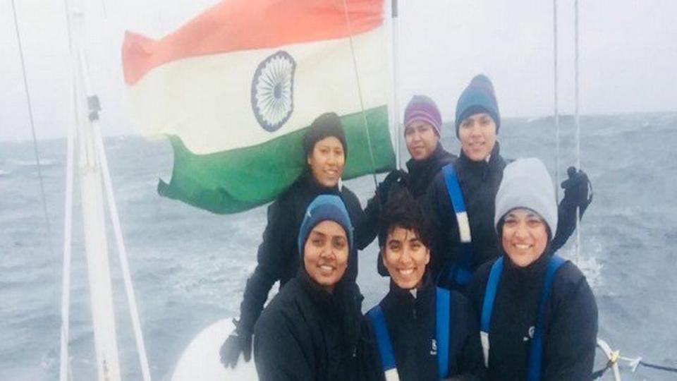 ಸಮುದ್ರದ ಅತಿ ಕಠಿಣ ಪ್ರದೇಶ ದಾಟಿ ತ್ರಿವರ್ಣ ಧ್ವಜ ಹಾರಾಟ