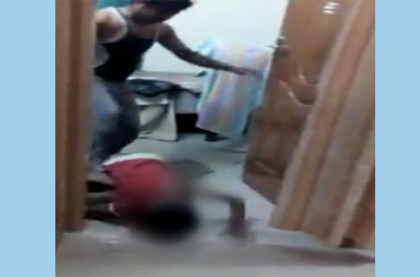 ಪುತ್ರನಿಗೆ ಅಮಾನವೀಯವಾಗಿ ಥಳಿಸಿದ ವೀಡಿಯೊ ವೈರಲ್ : ತಂದೆಯ ಬಂಧನ