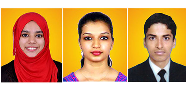 ಶ್ರೀದೇವಿ ಕಾಲೇಜಿಗೆ ಮೂರು ರ್ಯಾಂಕ್