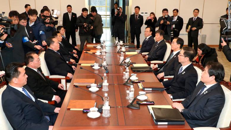 ಚಳಿಗಾಲದ ಒಲಿಂಪಿಕ್ಸ್‌ಗೆ ಉತ್ತರ ಕೊರಿಯ ಸೇನಾ ಉದ್ವಿಗ್ನತೆ ಕಡಿಮೆ ಮಾಡಲು ಮಾತುಕತೆ