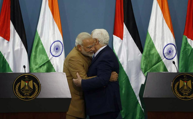 ಫೆಲೆಸ್ತೀನ್ ಅತೀ ಶೀಘ್ರ ಸ್ವತಂತ್ರ ದೇಶವಾಗಲಿದೆ: ಮೋದಿ