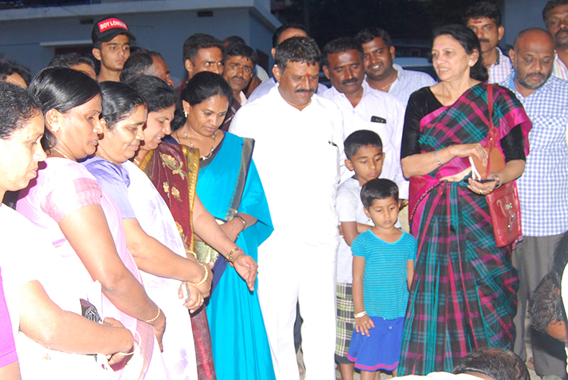 ಸುಂಟಿಕೊಪ್ಪ: ರಸ್ತೆ ಕಾಮಗಾರಿಗೆ ಭೂಮಿ ಪೂಜೆ