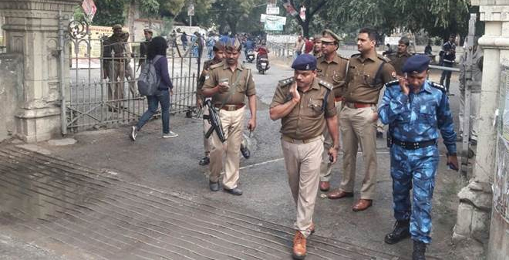 ದಲಿತ ವಿದ್ಯಾರ್ಥಿ ಹತ್ಯೆ ಪ್ರಕರಣ: ಅಲಹಾಬಾದ್ ವಿ.ವಿ.ಯಲ್ಲಿ ಪೊಲೀಸ್, ಆರ್‌ಎಎಫ್ ನಿಯೋಜನೆ