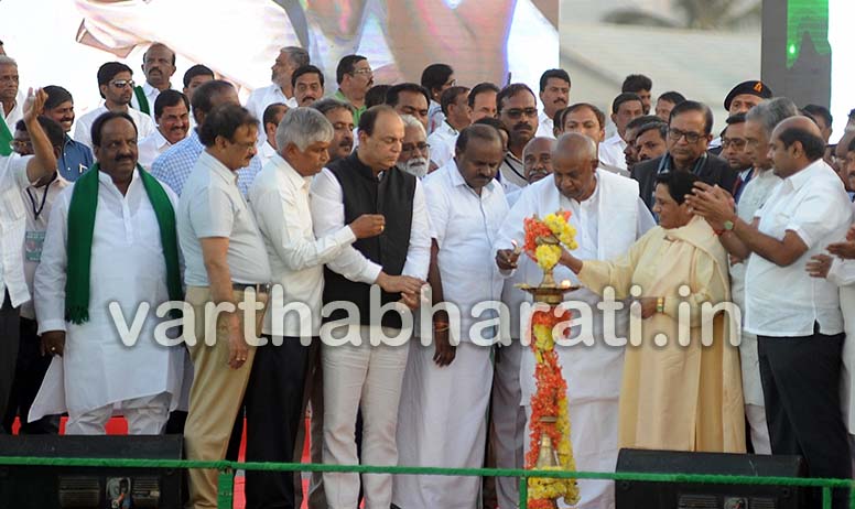 ಬಿಎಸ್ಪಿ ಜೊತೆಗಿನ ಮೈತ್ರಿಯಿಂದ ಆನೆಬಲ: ಎಚ್.ಡಿ.ದೇವೇಗೌಡ