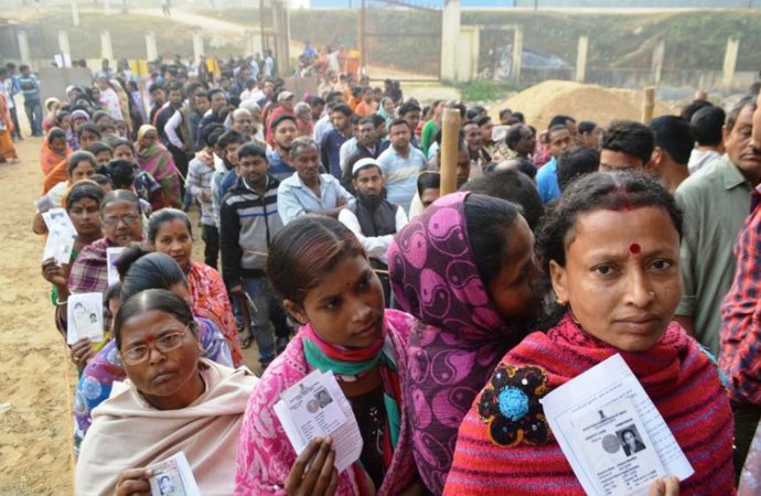 ತ್ರಿಪುರಾ ವಿಧಾನ ಸಭೆ ಚುನಾವಣೆ: ಶೇ. 74 ಮತದಾನ ದಾಖಲು